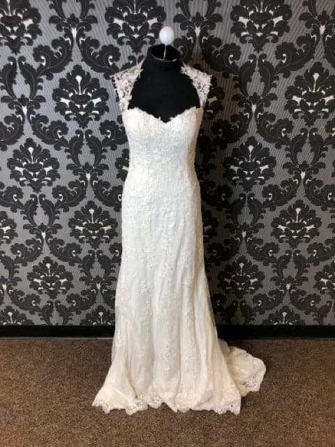 Something Blue WEDDING DRESSES Sincerity Bridal 3885 Wedding Dress Lace/Tulle Ivory Size 10 3 Something Blue WEDDING DRESSES Sincerity Bridal 3885 Wedding Dress Lace/Tulle Ivory Size 10