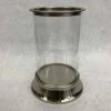 Something Blue Better Homes And Gardens Hurricane Metal/Glass Silver/Clear Hurricane VASES DECOR