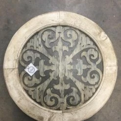 Something Blue Wedding THE PARLOUR Medium Whitewash Medallion