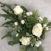 Something Blue DECOR Bridal Bouquet Ivory Floral W/ Succulent's