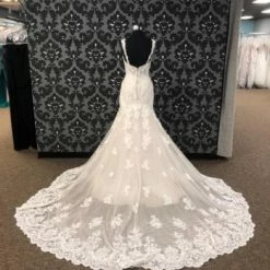 Something Blue WEDDING DRESSES Martina Liana 904 Wedding Dress Beaded Lace/Tulle AS IS DISCOLORED SEQUINS 11 Something Blue WEDDING DRESSES Martina Liana 904 Wedding Dress Beaded Lace/Tulle AS IS DISCOLORED SEQUINS