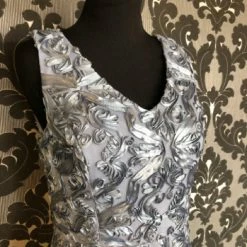 Something Blue FORMAL/MOTHER'S DRESSES Alex Evenings Women's Formal Lace Dusty Blue Size 6P