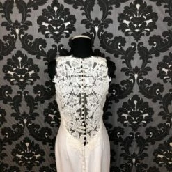 Something Blue WEDDING DRESSES Allure Romance 3063 Women's Wedding Dress Crepe/Lace Ivory 10 Something Blue WEDDING DRESSES Allure Romance 3063 Women's Wedding Dress Crepe/Lace Ivory