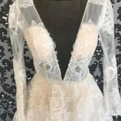 Something Blue Calla Blanche CALISTA 18231 Women's Wedding Dress Lace Ivory/Nude A-line WEDDING DRESSES