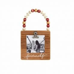 Something Blue Wedding Mudpie Ornament Wood 4" X 4" Friends THE PARLOUR