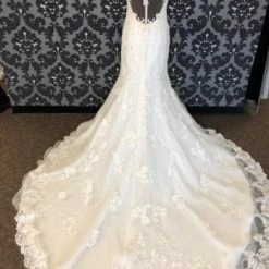 Something Blue Stella York SKYE 6146 Women's Wedding Dress Lace Ivory Size 12 Sheath 9 Something Blue Stella York SKYE 6146 Women's Wedding Dress Lace Ivory Size 12 Sheath