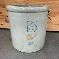 Something Blue Pick Up Only Red Wing Union Stoneware Co. Collectible Ceramic