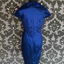 Something Blue Adrianna Papell Formal Taffeta Navy Size 14 FORMAL DRESSES FORMAL/MOTHER'S DRESSES