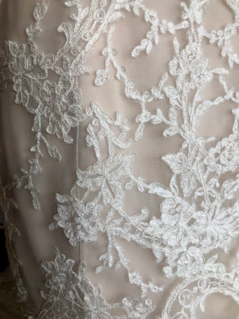 Something Blue Maggie Sottero 5MB657 Wedding Dress Lace Blush/Ivory WEDDING DRESSES 6 Something Blue Maggie Sottero 5MB657 Wedding Dress Lace Blush/Ivory WEDDING DRESSES