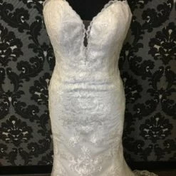 Something Blue Stella York 6585 SONOMA Women's Wedding Dress Lace Ivory Size 12 Sheath 7 Something Blue Stella York 6585 SONOMA Women's Wedding Dress Lace Ivory Size 12 Sheath