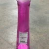 Shopsomethingblue 9" Tapered Pink Glass Bud Vase