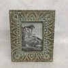 Something Blue Frame Size 9.5"x11.5" Wood Teal/Brown SIGNS DECOR