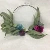 Something Blue DECOR Wreath Flowers/Greenery Blue/Purple/Green Size 16"x12" FLORAL