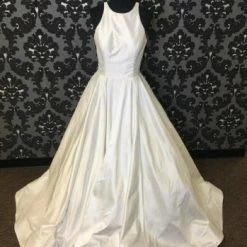 Something Blue WEDDING DRESSES Justin Alexander JUSTICE 99042 Women's Wedding Dress Ivory Size 12