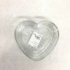 Something Blue Bowl Libbey Glass Clear Size 6"x5.5" CONTAINER