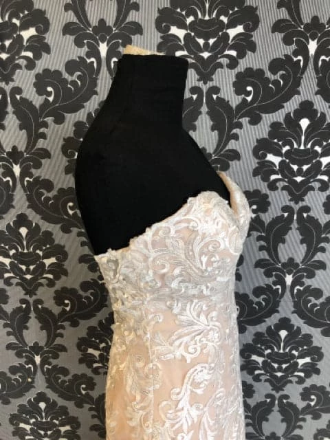 Something Blue Essense Of Australia D2424CR Wedding Dress Lace Ivory/Champagne WEDDING DRESSES 5 Something Blue Essense Of Australia D2424CR Wedding Dress Lace Ivory/Champagne WEDDING DRESSES