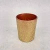 Something Blue Votive Holder Glitter Rose Gold Size 2.5" CANDLES