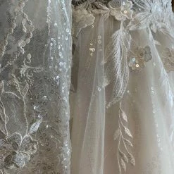 Something Blue Madison James MJ617 Ivory Tulle And Sequin Lace Ballgown With Long Sleeves WEDDING DRESSES 12 Something Blue Madison James MJ617 Ivory Tulle And Sequin Lace Ballgown With Long Sleeves WEDDING DRESSES