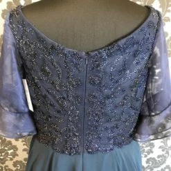 Something Blue Stacey's Size 18 Navy Chiffon And Rhinestone Formal FORMAL/MOTHER'S DRESSES