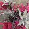 Something Blue Wedding Centerpiece Glass/Floral Pink/Silver Size 36" CENTERPIECES DECOR
