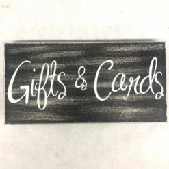 Something Blue Sign Size 10"x5" Wood Black/white SIGNS