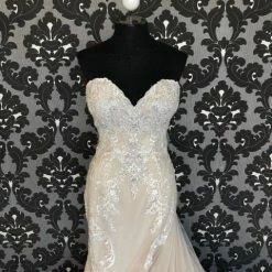 Something Blue WEDDING DRESSES Kenneth Winston KOURTNEY 1775 Women's Wedding Dress Lace Ivory/Champagne 11 Something Blue WEDDING DRESSES Kenneth Winston KOURTNEY 1775 Women's Wedding Dress Lace Ivory/Champagne