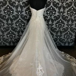 Something Blue WEDDING DRESSES Kenneth Winston KOURTNEY 1775 Women's Wedding Dress Lace Ivory/Champagne 12 Something Blue WEDDING DRESSES Kenneth Winston KOURTNEY 1775 Women's Wedding Dress Lace Ivory/Champagne