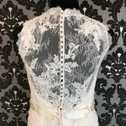 Something Blue Women Wedding Dress Lace Ivory Size 12 Cap Sleeve Fit & Flare WEDDING DRESSES 13 Something Blue Women Wedding Dress Lace Ivory Size 12 Cap Sleeve Fit & Flare WEDDING DRESSES