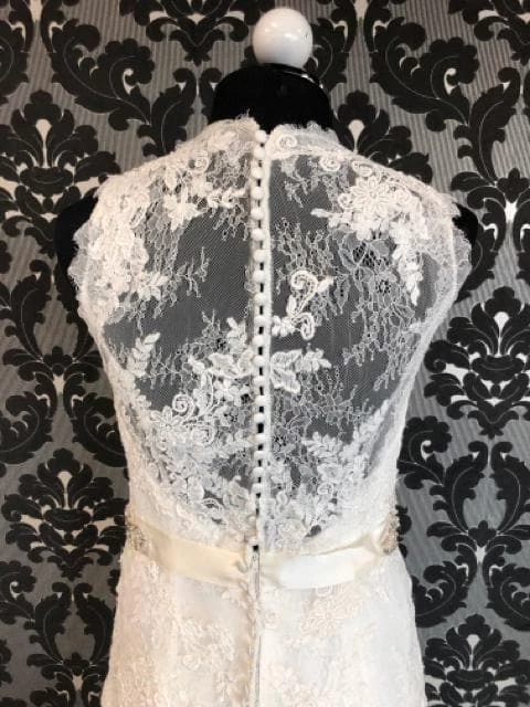 Something Blue Women Wedding Dress Lace Ivory Size 12 Cap Sleeve Fit & Flare WEDDING DRESSES 8 Something Blue Women Wedding Dress Lace Ivory Size 12 Cap Sleeve Fit & Flare WEDDING DRESSES