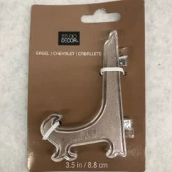 Something Blue Studio Decor Easel Plastic Clear Size 3.5" SIGNS