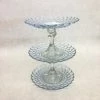 Something Blue Cake Accessories Glass Clear Size 3 Tier Cake Stand CAKE ACCESSORIES DECOR