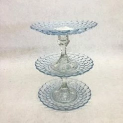 Something Blue Cake Accessories Glass Clear Size 3 Tier Cake Stand CAKE ACCESSORIES DECOR