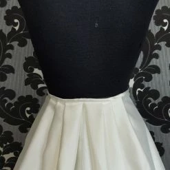 Something Blue Ashley & Justin 10916T Skirt Size 8 Satin Ivory DETACHABLE TRAIN WEDDING DRESSES