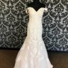 Something Blue Essense Of Size 14 Ivory Sweetheart Off The Shoulder Tulle And Lace FIt & Flare