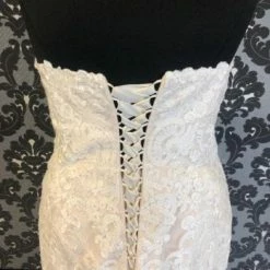 Something Blue WEDDING DRESSES Essense Of Australia D2556CRLU Women's Wedding Dress Lace 10 Something Blue WEDDING DRESSES Essense Of Australia D2556CRLU Women's Wedding Dress Lace