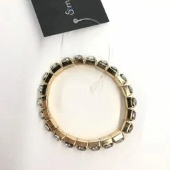 Something Blue Jewelry Metal/Rhinestone Gold Bracelet JEWELRY