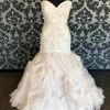Something Blue Stella York STORMY Women's Wedding Dress Lace Ivory/Champagne Size 14