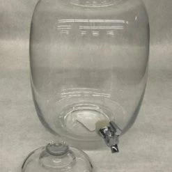 Something Blue Glassware Glass Clear Drink Dispenser GLASSWARE (Local Pickup Only) DECOR