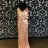 Something Blue NEW ARRIVALS Eva 3378 Sequin Rosegold Size M ORDER ONLY
