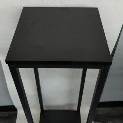 Something Blue Pick Up Only Stand Wood/Metal Black Size 12" X 38" FLORAL DECOR