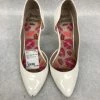 Something Blue NEW ARRIVALS Juicy Couture Heels Patent Leather White Size 8 SHOES