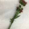 Something Blue Wedding Hobby Lobby Thistle Flowers Green/Burgundy Size 3ct FLORAL