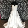 Something Blue Allure Bridal Women's Wedding Dress Lace/Satin Ivory Size 10