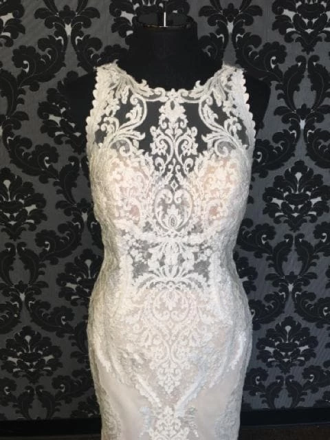 Something Blue Jennifer Hayden 9PS821 Wedding Dress Lace Ivory/Blush Size 12 WEDDING DRESSES 4 Something Blue Jennifer Hayden 9PS821 Wedding Dress Lace Ivory/Blush Size 12 WEDDING DRESSES