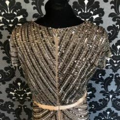 Something Blue Adrianna Papell 092868950 Women Formal Beaded/Sequin Bronze FORMAL DRESSES