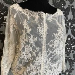 Something Blue Essense Of Australia Size 24 Ivory Lace 3/4 Sleeves Jacket NEW ARRIVALS