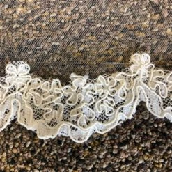 Something Blue Cathedral Ivory Tulle With Lace Veil VEILS