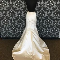 WEDDING DRESSES Size 14 Champagne Allure Satin Trumpet Skirt Separate