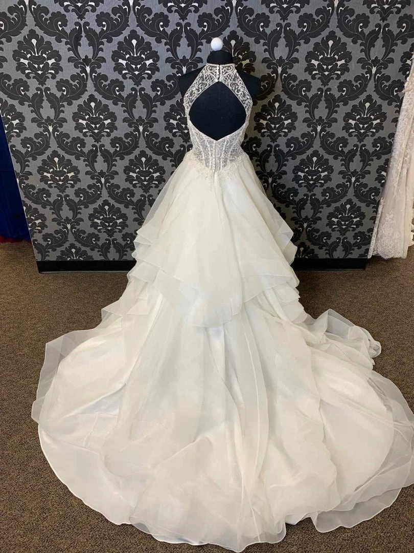 Something Blue Mori Lee ML8202 Kali Wedding Dress Organza/Beaded Ivory Size 8 WEDDING DRESSES 5 Something Blue Mori Lee ML8202 Kali Wedding Dress Organza/Beaded Ivory Size 8 WEDDING DRESSES