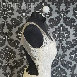 Something Blue WEDDING DRESSES Maggie Sottero MS8MC564 Adaleine Wedding Dress Lace/Tulle Ivory Size 10